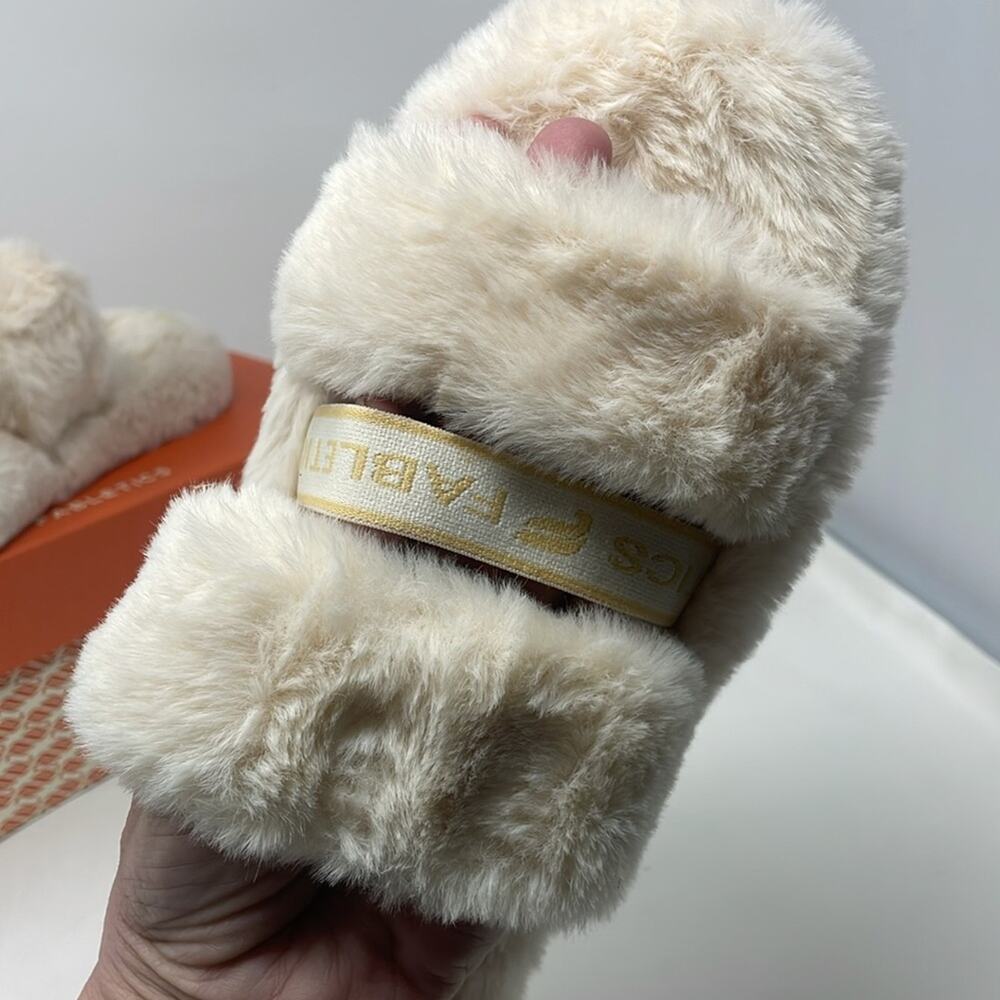 NIB Fabletics Snug Strap Oats Slip On Slippers Wo… - image 2